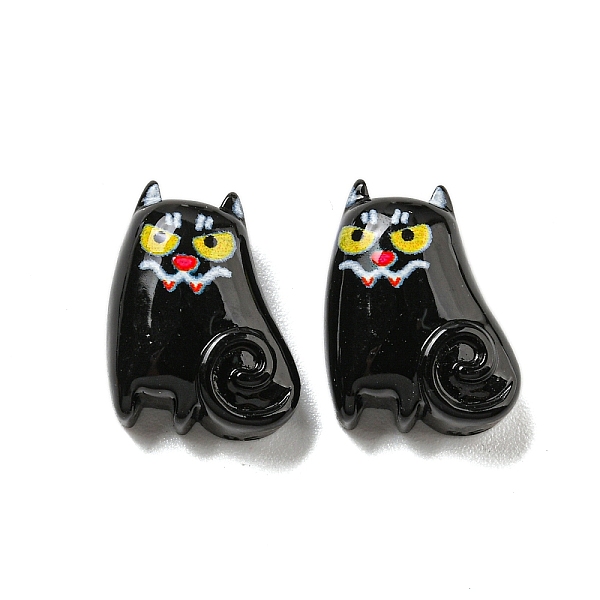 PandaHall Halloween Theme Resin Decoden Cabochons, Black, Cat Shape, 13.5x11x6mm Resin Cat Shape Black
PandaHall Halloween Theme Resin Decoden Cabochons, Black, Cat Shape, 13.5x11x6mm Resin Cat Shape Black