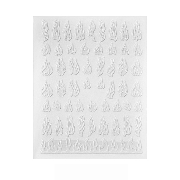 PandaHall Nail Art Stickers Decals, Self Adhesive, for Nail Tips Decorations, White, Fire Pattern, 101x78.5mm Paper Others White
PandaHall Nail Art Stickers Decals, Self Adhesive, for Nail Tips Decorations, White, Fire Pattern, 101x78.5mm Paper Others White
