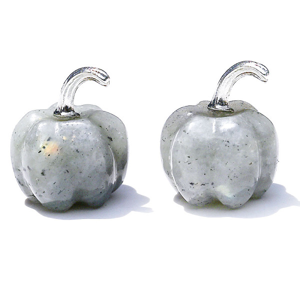 PandaHall Natural Labradorite Carved Healing Pumpkin Figurines, Reiki Energy Stone Display Decorations, 20mm Labradorite Pumpkin
PandaHall Natural Labradorite Carved Healing Pumpkin Figurines, Reiki Energy Stone Display Decorations, 20mm Labradorite Pumpkin