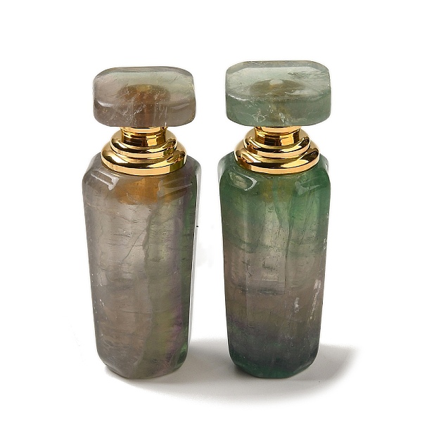 PandaHall Natural Fluorite Dropper Perfume Bottles, with Golden Tone 304 Stainless Steel Findings, SPA Aromatherapy Essemtial Oil Empty...
PandaHall Natural Fluorite Dropper Perfume Bottles, with Golden Tone 304 Stainless Steel Findings, SPA Aromatherapy Essemtial Oil Empty...