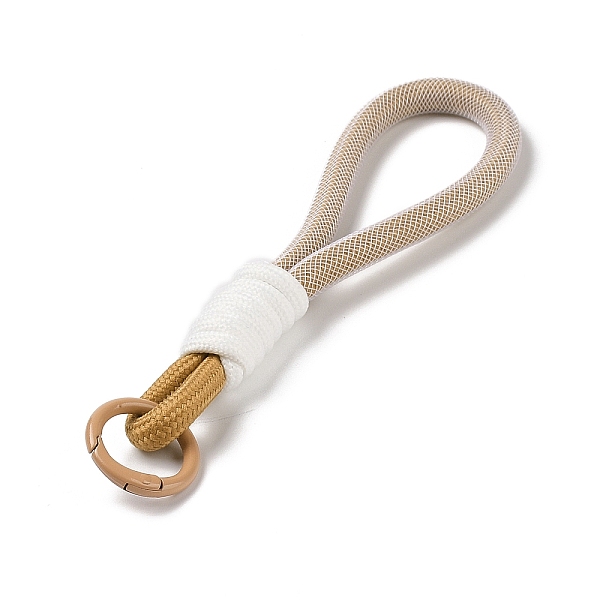PandaHall Braided Nylon Strap, Alloy Clasp for Key Chain Bag Phone Lanyard, Peru, 155mm Nylon Brown
PandaHall Braided Nylon Strap, Alloy Clasp for Key Chain Bag Phone Lanyard, Peru, 155mm Nylon Brown
