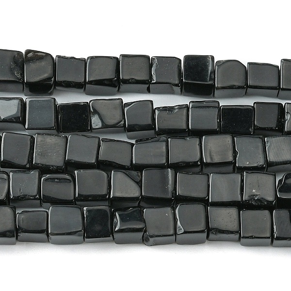 PandaHall Natural Black Onyx Beads Strands, Dyed & Heated, Cube, 4~4.5x4~4.5x4~4.5mm, Hole: 1mm, about 93pcs/strand, 15.47''(39.3cm) Black...
PandaHall Natural Black Onyx Beads Strands, Dyed & Heated, Cube, 4~4.5x4~4.5x4~4.5mm, Hole: 1mm, about 93pcs/strand, 15.47''(39.3cm) Black...