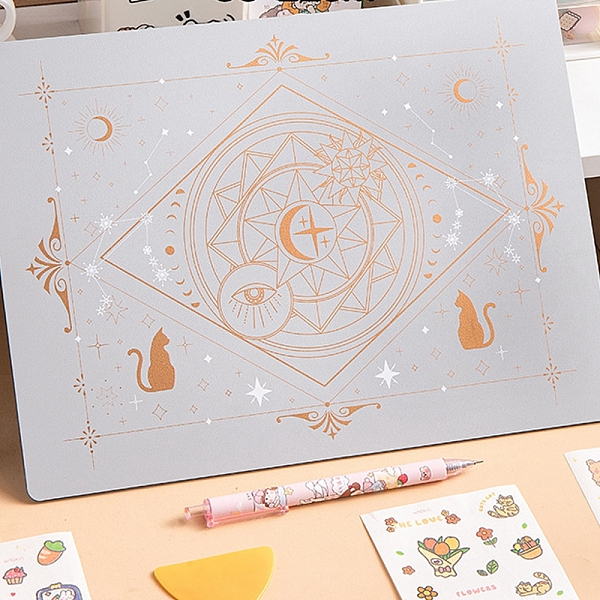 PandaHall PVC Cutting Mat, Cutting Board, for Craft Art, Rectangle with Magic Array, WhiteSmoke, 22x30cm Plastic Rectangle White
PandaHall PVC Cutting Mat, Cutting Board, for Craft Art, Rectangle with Magic Array, WhiteSmoke, 22x30cm Plastic Rectangle White