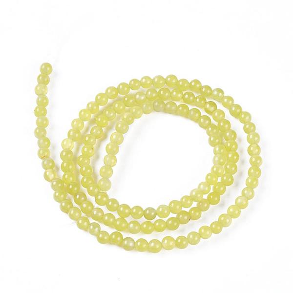 PandaHall Natural Olive Jade Round Bead Strands, 3mm, Hole: 0.6~0.7mm, about 135pcs/strand, 15.7 inch Olive Jade Round
PandaHall Natural Olive Jade Round Bead Strands, 3mm, Hole: 0.6~0.7mm, about 135pcs/strand, 15.7 inch Olive Jade Round
