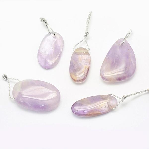 PandaHall Natural Ametrine Pendants, Mixed Shapes, 30~66x18~52x3~14mm, Hole: 2mm Ametrine Mixed Shapes
PandaHall Natural Ametrine Pendants, Mixed Shapes, 30~66x18~52x3~14mm, Hole: 2mm Ametrine Mixed Shapes
