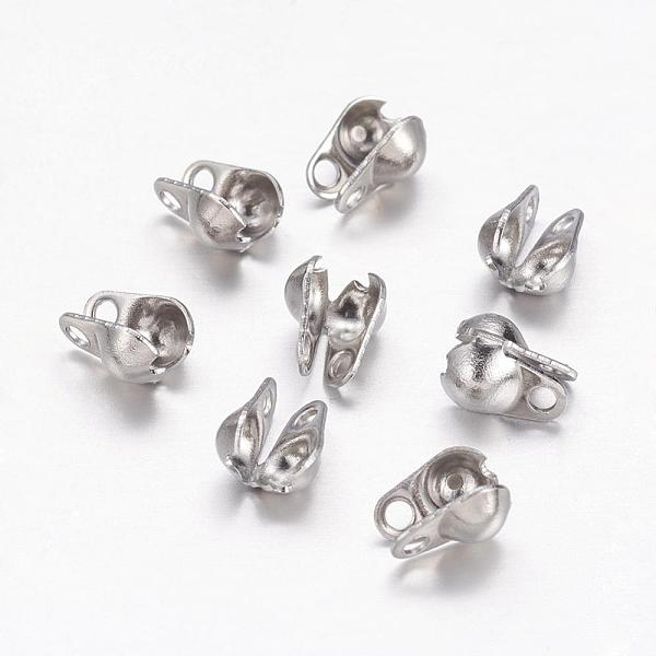 PandaHall 304 Stainless Steel Bead Tips, Calotte Ends, Clamshell Knot Cover, Stainless Steel Color, 5x3.5mm, Hole: 1mm, Inner Diameter...
PandaHall 304 Stainless Steel Bead Tips, Calotte Ends, Clamshell Knot Cover, Stainless Steel Color, 5x3.5mm, Hole: 1mm, Inner Diameter...
