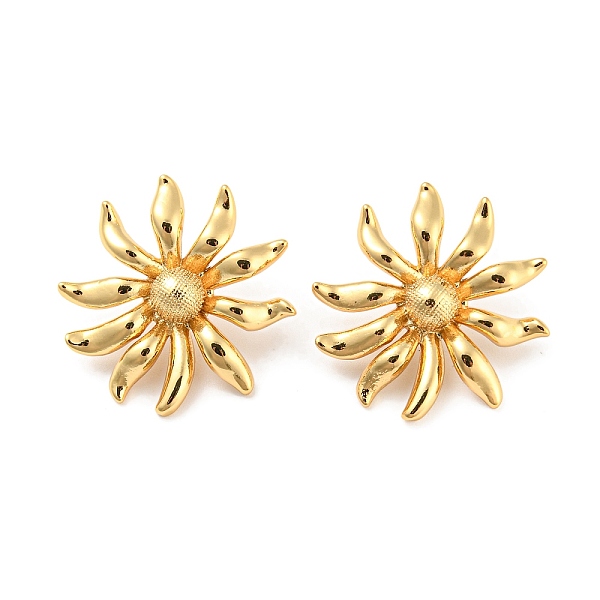 PandaHall Rack Plating Brass Flower Stud Earrings for Women, Lead Free & Cadmium Free, Long-Lasting Plated, Real 18K Gold Plated, 30x28mm...
PandaHall Rack Plating Brass Flower Stud Earrings for Women, Lead Free & Cadmium Free, Long-Lasting Plated, Real 18K Gold Plated, 30x28mm...
