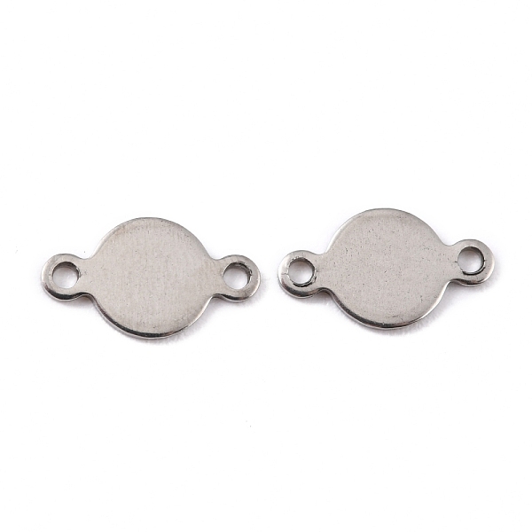 PandaHall 201 Stainless Steel Links Connectors, Round, Stainless Steel Color, 7x12.5x0.8mm, Hole: 1.2mm 201 Stainless Steel Round
PandaHall 201 Stainless Steel Links Connectors, Round, Stainless Steel Color, 7x12.5x0.8mm, Hole: 1.2mm 201 Stainless Steel Round