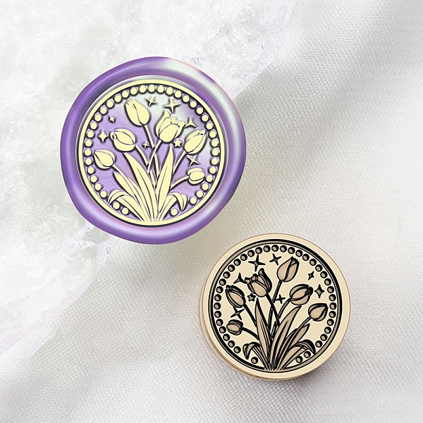 PandaHall Wax Seal Brass Stamp Head, for Wax Seal Stamp, Flower, 15x15mm, Hole: 7mm Brass Flower
PandaHall Wax Seal Brass Stamp Head, for Wax Seal Stamp, Flower, 15x15mm, Hole: 7mm Brass Flower