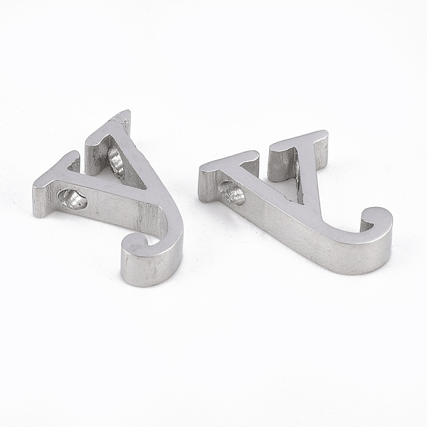PandaHall 304 Stainless Steel Pendants, Stainless Steel Color, Letter, Letter.Y, 12x11x3mm, Hole: 1.8mm 304 Stainless Steel Letter Y
PandaHall 304 Stainless Steel Pendants, Stainless Steel Color, Letter, Letter.Y, 12x11x3mm, Hole: 1.8mm 304 Stainless Steel Letter Y