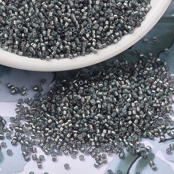 PandaHall MIYUKI Delica Beads, Cylinder, Japanese Seed Beads, 11/0, (DB1712) Mint Pearl LIned Pink Mist, 1.3x1.6mm, Hole: 0.8mm, about...
PandaHall MIYUKI Delica Beads, Cylinder, Japanese Seed Beads, 11/0, (DB1712) Mint Pearl LIned Pink Mist, 1.3x1.6mm, Hole: 0.8mm, about...