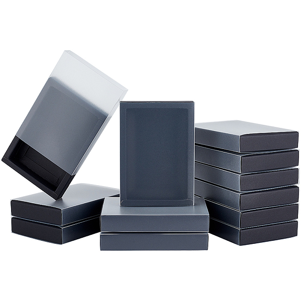 PandaHall Paper Storage Gift Drawer Boxes, Translucent Plastic Cover Gift Packaging Case, Black, 13.8x9.7x2.5cm Paper Rectangle Black
PandaHall Paper Storage Gift Drawer Boxes, Translucent Plastic Cover Gift Packaging Case, Black, 13.8x9.7x2.5cm Paper Rectangle Black