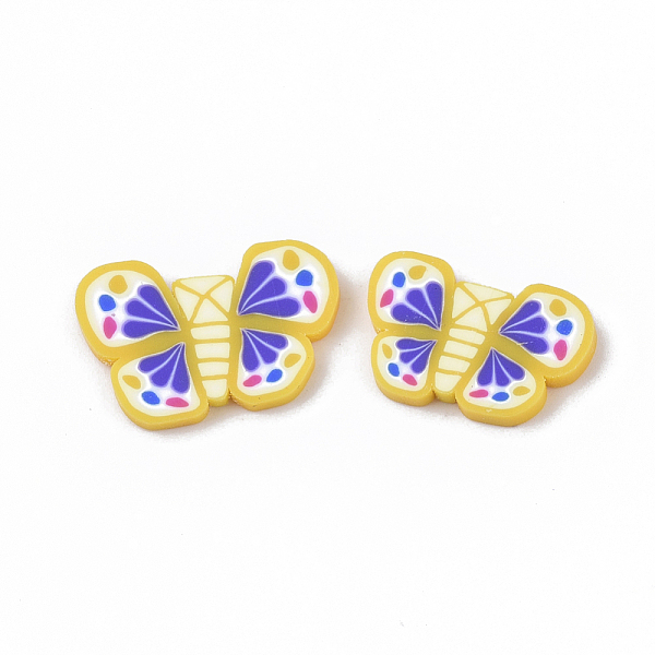 PandaHall Handmade Polymer Clay Cabochons, Butterfly, Yellow, 13~15x19~21x2mm Polymer Clay Butterfly Yellow
PandaHall Handmade Polymer Clay Cabochons, Butterfly, Yellow, 13~15x19~21x2mm Polymer Clay Butterfly Yellow