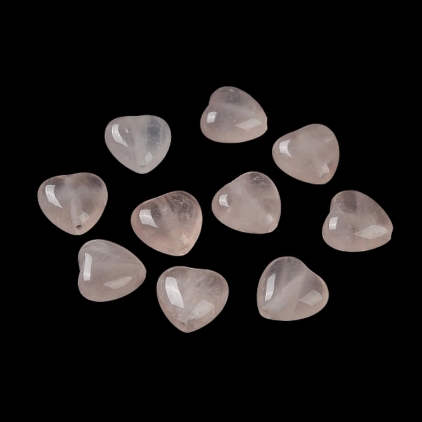PandaHall Natural Rose Quartz Beads, Heart, 9.5x10x5.5mm, Hole: 1.2mm Rose Quartz Heart
PandaHall Natural Rose Quartz Beads, Heart, 9.5x10x5.5mm, Hole: 1.2mm Rose Quartz Heart