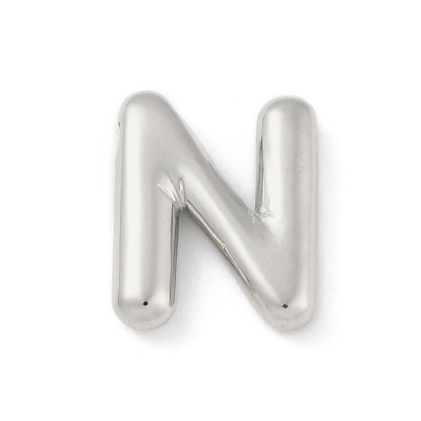 PandaHall Rack Plating Brass Pendants, Long-Lasting Plated, Lead Free & Cadmium Free, Platinum, Letter N, 18x14x4mm, Hole: 1.8mm Brass...
PandaHall Rack Plating Brass Pendants, Long-Lasting Plated, Lead Free & Cadmium Free, Platinum, Letter N, 18x14x4mm, Hole: 1.8mm Brass...
