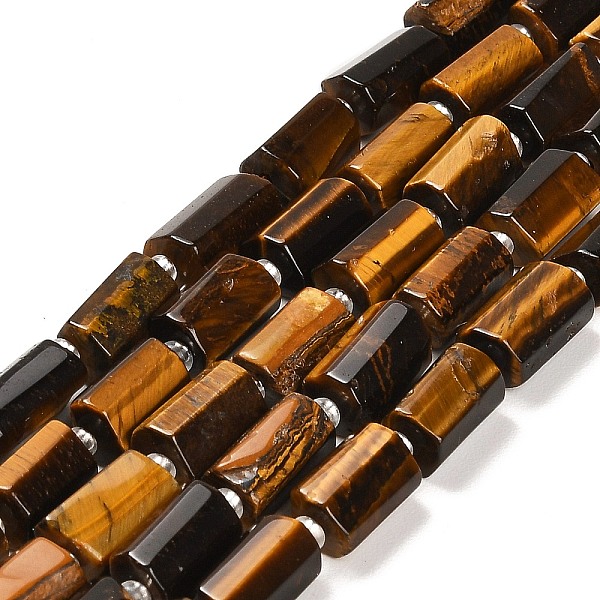 PandaHall Natural Tiger Eye Beads Strands, with Seed Beads, Faceted Column, 9~11x6~7.5x6~7.5mm, Hole: 1.2mm, about 30pcs/strand, 15.16~15.55...
PandaHall Natural Tiger Eye Beads Strands, with Seed Beads, Faceted Column, 9~11x6~7.5x6~7.5mm, Hole: 1.2mm, about 30pcs/strand, 15.16~15.55...