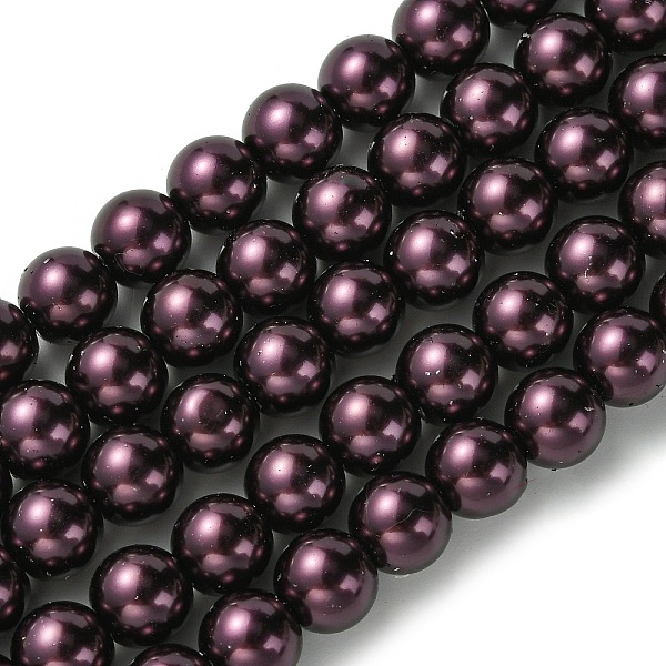 PandaHall Eco-Friendly Grade A Glass Pearl Beads, Pearlized, Round, Purple, 8mm, Hole: 1.2~1.5mm, about 52pcs/Strand, 16''(40.64cm) Glass...
PandaHall Eco-Friendly Grade A Glass Pearl Beads, Pearlized, Round, Purple, 8mm, Hole: 1.2~1.5mm, about 52pcs/Strand, 16''(40.64cm) Glass...