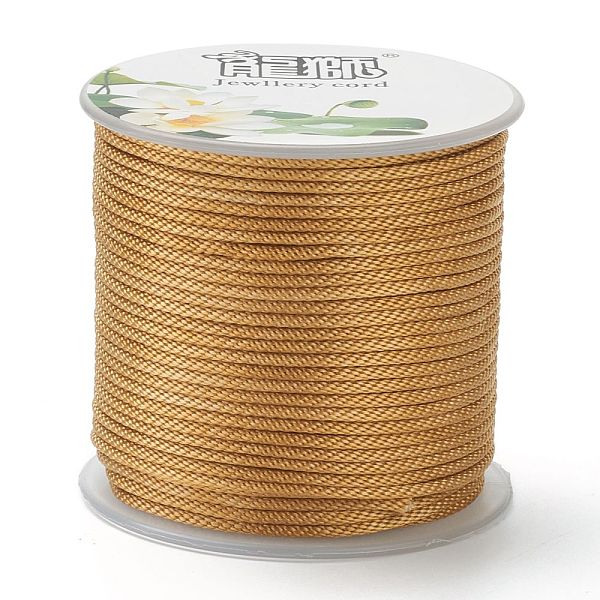 PandaHall Polyester Braided Cords, for Jewelry Making Beading Crafting, Goldenrod, 1.5mm, about 21.87 yards(20m)/roll Polyester Gold
PandaHall Polyester Braided Cords, for Jewelry Making Beading Crafting, Goldenrod, 1.5mm, about 21.87 yards(20m)/roll Polyester Gold