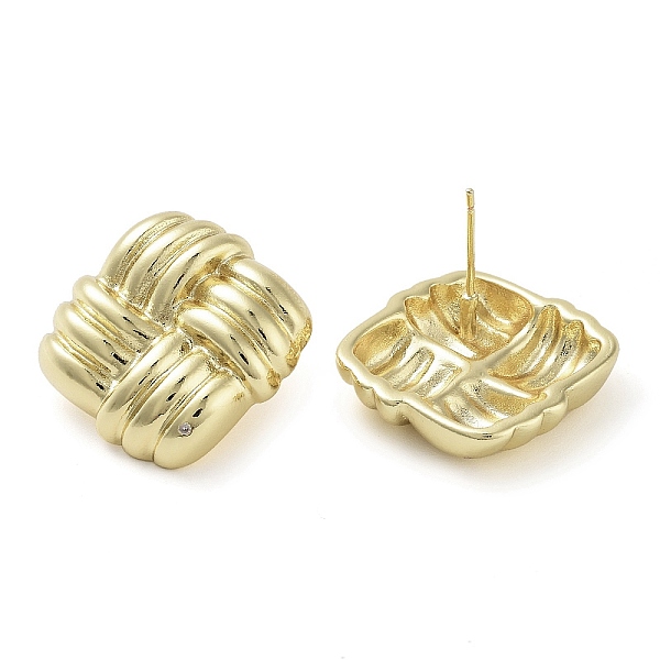PandaHall Brass Studs Earrings, Long-Lasting Plated, Lead Free & Cadmium Free, Rhombus, Real 18K Gold Plated, 24x24.5mm Brass Rhombus
PandaHall Brass Studs Earrings, Long-Lasting Plated, Lead Free & Cadmium Free, Rhombus, Real 18K Gold Plated, 24x24.5mm Brass Rhombus