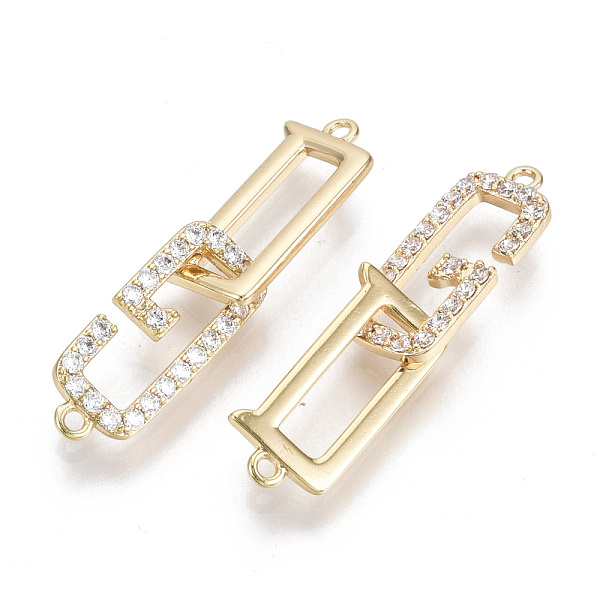 PandaHall Brass Micro Pave Clear Cubic Zirconia Hook and S-Hook Clasps, Connector Components for Jewelry Making, Nickel Free, Real 18K Gold...
PandaHall Brass Micro Pave Clear Cubic Zirconia Hook and S-Hook Clasps, Connector Components for Jewelry Making, Nickel Free, Real 18K Gold...