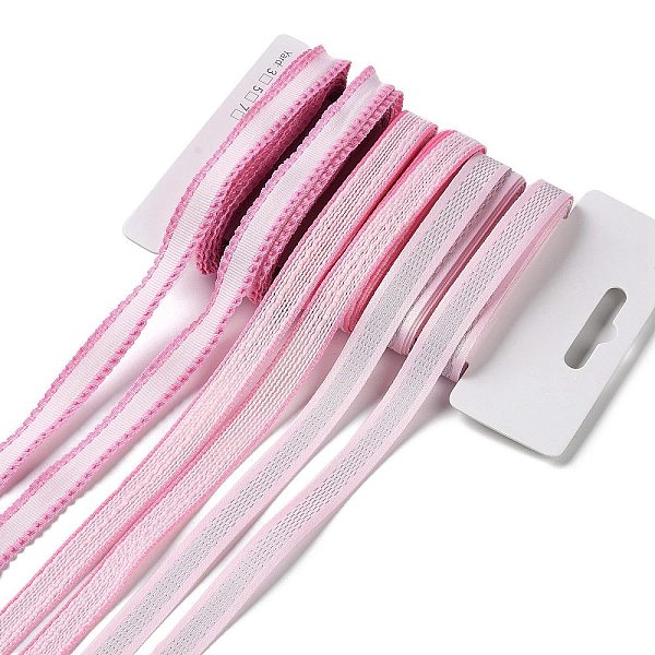 PandaHall 18 Yards 6 Styles Polyester Ribbon, for DIY Handmade Craft, Hair Bowknots and Gift Decoration, Pink Color Palette, Pearl Pink...
PandaHall 18 Yards 6 Styles Polyester Ribbon, for DIY Handmade Craft, Hair Bowknots and Gift Decoration, Pink Color Palette, Pearl Pink...