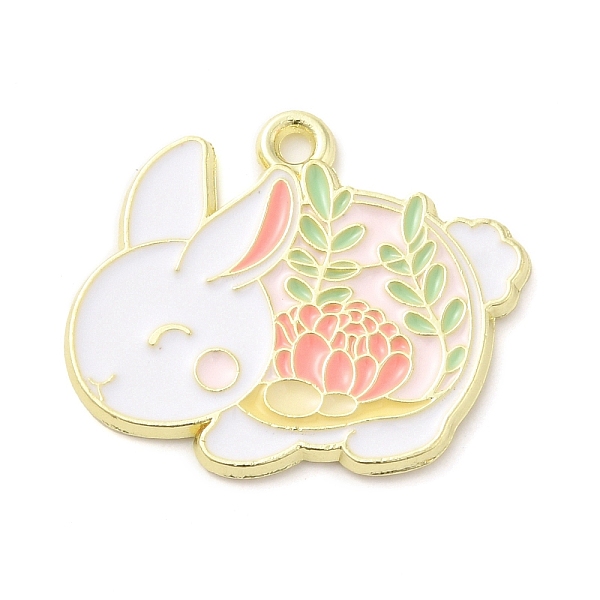 PandaHall Alloy Enamel Pendants, Golden, Flower, Rabbit, 21x24.5x1.5mm, Hole: 1.6mm Alloy+Enamel Rabbit
PandaHall Alloy Enamel Pendants, Golden, Flower, Rabbit, 21x24.5x1.5mm, Hole: 1.6mm Alloy+Enamel Rabbit