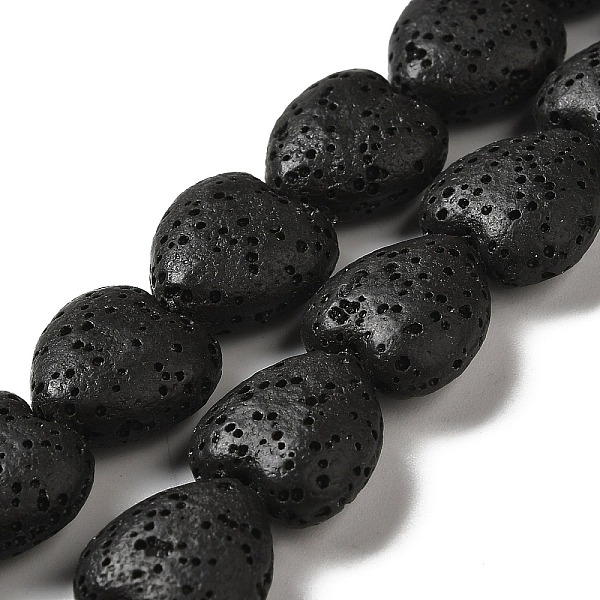 PandaHall Natural Lava Rock Beads Strands, Dyed, Heart, Black, 14x13~13.5x7mm, Hole: 1.2mm, about 30pcs/strand, 16.14''(41~14.5cm) Lava Rock...
PandaHall Natural Lava Rock Beads Strands, Dyed, Heart, Black, 14x13~13.5x7mm, Hole: 1.2mm, about 30pcs/strand, 16.14''(41~14.5cm) Lava Rock...