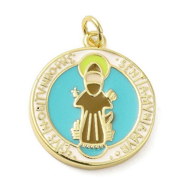 PandaHall Rack Plating Brass Enamel Pendants, with Jump Ring, Long-Lasting Plated, Cadmium Free & Lead Free, Real 18K Gold Plated, Flat...
PandaHall Rack Plating Brass Enamel Pendants, with Jump Ring, Long-Lasting Plated, Cadmium Free & Lead Free, Real 18K Gold Plated, Flat...