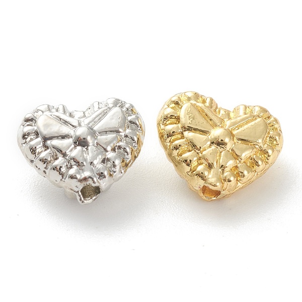 PandaHall Rack Plating Alloy Beads, Lead Free & Cadmium Free, Long-Lasting Plated, Heart, Mixed Color, 7x8.5x4mm, Hole: 1.2mm Alloy Heart
PandaHall Rack Plating Alloy Beads, Lead Free & Cadmium Free, Long-Lasting Plated, Heart, Mixed Color, 7x8.5x4mm, Hole: 1.2mm Alloy Heart