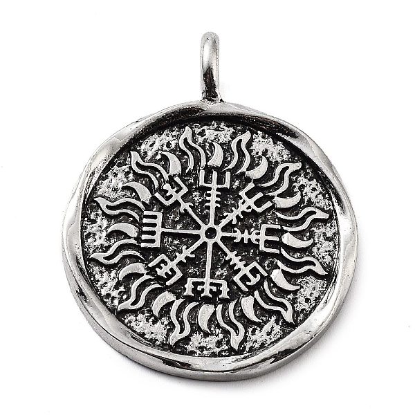 PandaHall Tibetan Style Alloy Pendants, Flat Round, Antique Silver, 42x33x3mm, Hole: 5mm Alloy
PandaHall Tibetan Style Alloy Pendants, Flat Round, Antique Silver, 42x33x3mm, Hole: 5mm Alloy