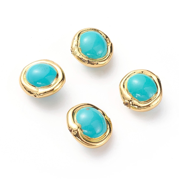 PandaHall Shell Pearl Beads, with Golden Plated Brass Findings, Oval, Light Sea Green, 18~20x19~20x12~13mm, Hole: 0.8mm Shell Pearl Oval...
PandaHall Shell Pearl Beads, with Golden Plated Brass Findings, Oval, Light Sea Green, 18~20x19~20x12~13mm, Hole: 0.8mm Shell Pearl Oval...