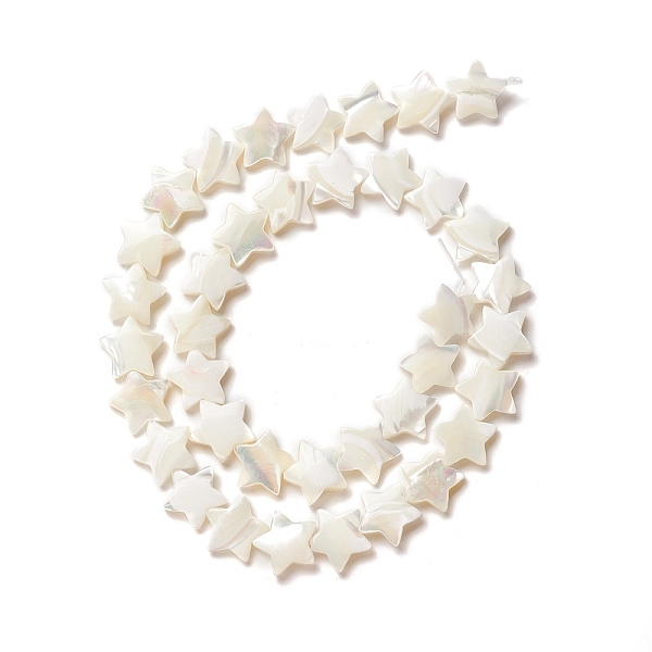 PandaHall Natural Trochid Shell/Trochus Shell Beads, Star, Seashell Color, 12.5x11.5x3.5mm, Hole: 1mm, about 38pcs/strand, 15.63 inch...
PandaHall Natural Trochid Shell/Trochus Shell Beads, Star, Seashell Color, 12.5x11.5x3.5mm, Hole: 1mm, about 38pcs/strand, 15.63 inch...