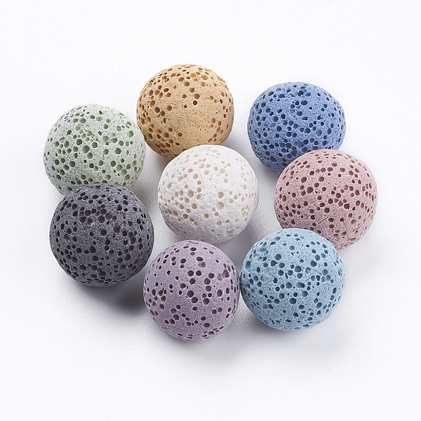 PandaHall Unwaxed Natural Lava Rock Beads, for Perfume Essential Oil Beads, Aromatherapy Beads, Dyed, Round, No Hole/Undrilled, Mixed Color..., Multicolor
PandaHall Unwaxed Natural Lava Rock Beads, for Perfume Essential Oil Beads, Aromatherapy Beads, Dyed, Round, No Hole/Undrilled, Mixed Color..., Multicolor