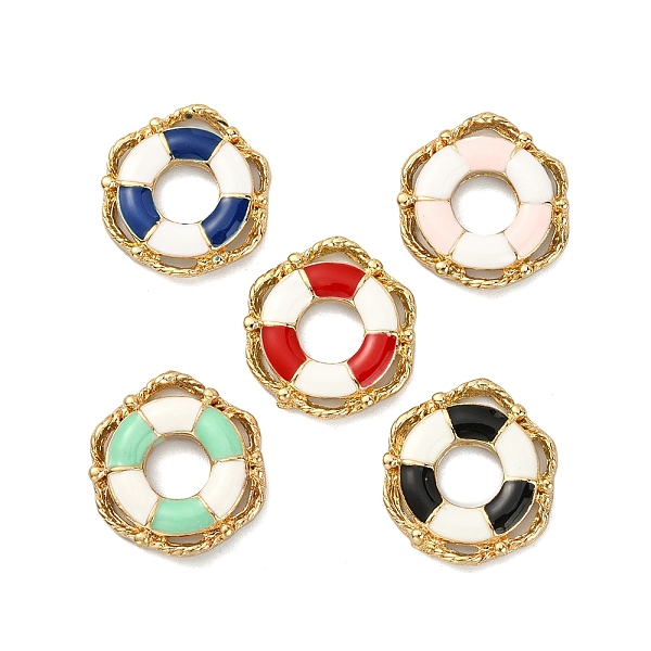 PandaHall 50Pcs 5 Colors Alloy Enamel Pendants, Life Buoy, Mixed Color, 16.5x15x2.5mm, Hole: 1.5mm, 10pcs/color Alloy+Enamel Others..., Multicolor
PandaHall 50Pcs 5 Colors Alloy Enamel Pendants, Life Buoy, Mixed Color, 16.5x15x2.5mm, Hole: 1.5mm, 10pcs/color Alloy+Enamel Others..., Multicolor