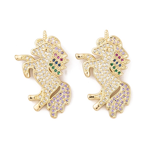PandaHall Brass Micro Pave Cubic Zirconia Pendants, Real 18K Gold Plated Unicorn Charms, Colorful, 29x18x5.5mm, Hole: 3x2.2mm Brass+Cubic...
PandaHall Brass Micro Pave Cubic Zirconia Pendants, Real 18K Gold Plated Unicorn Charms, Colorful, 29x18x5.5mm, Hole: 3x2.2mm Brass+Cubic...