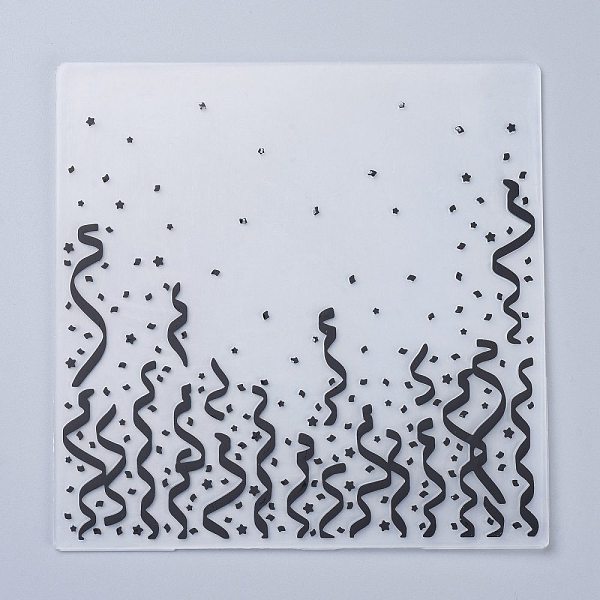 PandaHall Plastic Embossing Folders, Concave-Convex Embossing Stencils, for Handcraft Photo Album Decoration, Wave Pattern, 150x150x2.5~3mm..., White
PandaHall Plastic Embossing Folders, Concave-Convex Embossing Stencils, for Handcraft Photo Album Decoration, Wave Pattern, 150x150x2.5~3mm..., White