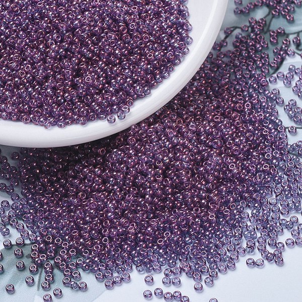 PandaHall MIYUKI Round Rocailles Beads, Japanese Seed Beads, 11/0, (RR312) Amethyst Gold Luster, 2x1.3mm, Hole: 0.8mm, about 5500pcs/50g..., Purple
PandaHall MIYUKI Round Rocailles Beads, Japanese Seed Beads, 11/0, (RR312) Amethyst Gold Luster, 2x1.3mm, Hole: 0.8mm, about 5500pcs/50g..., Purple