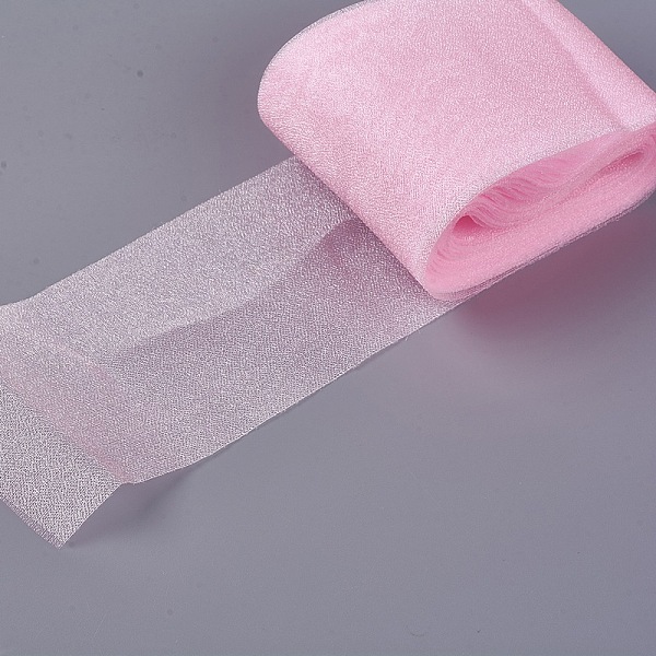 PandaHall Nylon Organza Ribbon, Pink, 2-3/8 inch(6cm), about 10yards/bundle Nylon Pink
PandaHall Nylon Organza Ribbon, Pink, 2-3/8 inch(6cm), about 10yards/bundle Nylon Pink