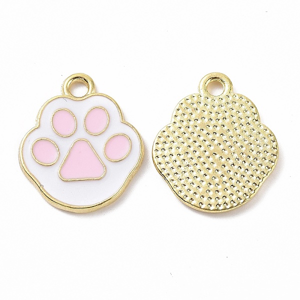 PandaHall Alloy Enamel Pendants, Cat Paw Print Charm, Golden, Pink, 17.5x15x1mm, Hole: 1.8mm Alloy+Enamel Palm Pink
PandaHall Alloy Enamel Pendants, Cat Paw Print Charm, Golden, Pink, 17.5x15x1mm, Hole: 1.8mm Alloy+Enamel Palm Pink