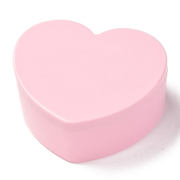 PandaHall Heart Plastic Jewelry Boxes, Double Layer with Cover and Mirror, Pink, 12.2x13.3x5.55cm, 4 compartments/box Plastic Heart Pink
PandaHall Heart Plastic Jewelry Boxes, Double Layer with Cover and Mirror, Pink, 12.2x13.3x5.55cm, 4 compartments/box Plastic Heart Pink