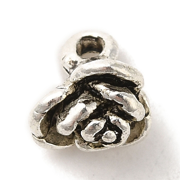 PandaHall Tibetan Style Alloy Pendants, Cadmium Free & Lead Free, Flower Charms, Antique Silver, 9x7x7mm, Hole: 1mm Alloy Flower
PandaHall Tibetan Style Alloy Pendants, Cadmium Free & Lead Free, Flower Charms, Antique Silver, 9x7x7mm, Hole: 1mm Alloy Flower