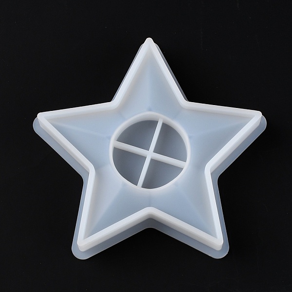 PandaHall DIY Silicone Molds, for Candlestick Making, Resin Casting Molds, For DIY UV Resin, Epoxy Resin Craft Making, Star, White...
PandaHall DIY Silicone Molds, for Candlestick Making, Resin Casting Molds, For DIY UV Resin, Epoxy Resin Craft Making, Star, White...