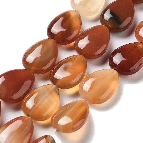 PandaHall Natural Red Agate Beads Strands, Flat Teardrop, 17.5~18x13~13.5x6mm, Hole: 1.2~1.4mm, about 11pcs/strand, 7.56''(19.2cm) Red Agate...
PandaHall Natural Red Agate Beads Strands, Flat Teardrop, 17.5~18x13~13.5x6mm, Hole: 1.2~1.4mm, about 11pcs/strand, 7.56''(19.2cm) Red Agate...