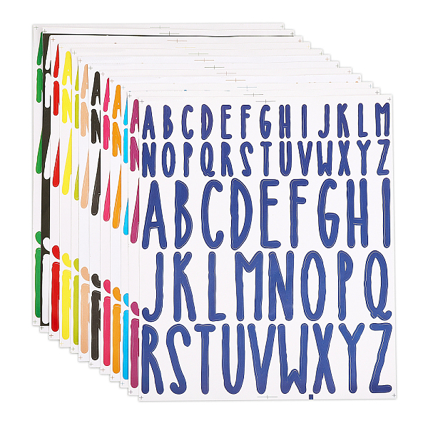 PandaHall Globleland 12 Sheets 12 Styles PVC Alphabet Mailbox Decorative Stickers, Waterproof Self Adhesive Letter Decals for Outdoor Indoor..., Multicolor
PandaHall Globleland 12 Sheets 12 Styles PVC Alphabet Mailbox Decorative Stickers, Waterproof Self Adhesive Letter Decals for Outdoor Indoor..., Multicolor
