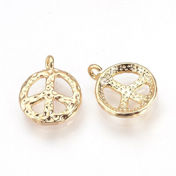 PandaHall Brass Charms, Nickel Free, Real 18K Gold Plated, Flat Round, 12x10x2mm, Hole: 1mm Brass Flat Round
PandaHall Brass Charms, Nickel Free, Real 18K Gold Plated, Flat Round, 12x10x2mm, Hole: 1mm Brass Flat Round
