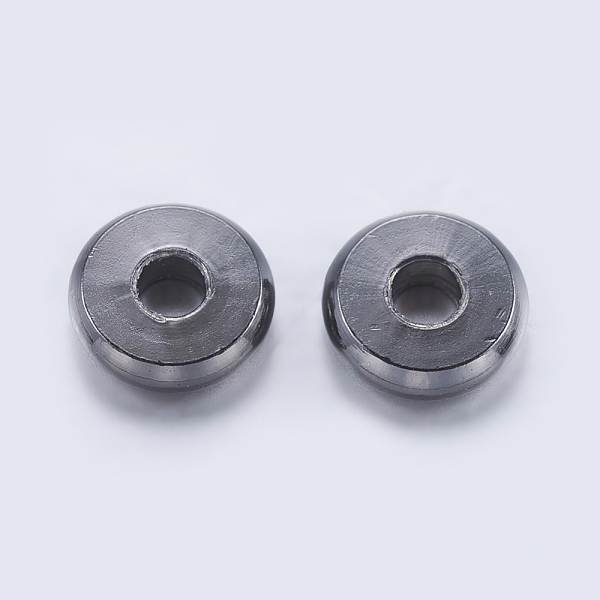 PandaHall Brass Spacer Beads, Flat Round, Gunmetal, 6x1.5mm, Hole: 2mm Brass Flat Round
PandaHall Brass Spacer Beads, Flat Round, Gunmetal, 6x1.5mm, Hole: 2mm Brass Flat Round