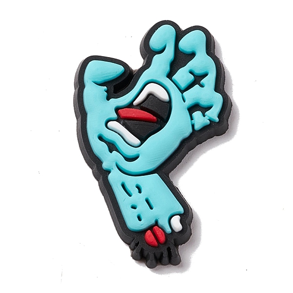 PandaHall Halloween Theme PVC Cabochons, Hand, Dark Cyan, 28x19.5x4mm Plastic Others
PandaHall Halloween Theme PVC Cabochons, Hand, Dark Cyan, 28x19.5x4mm Plastic Others