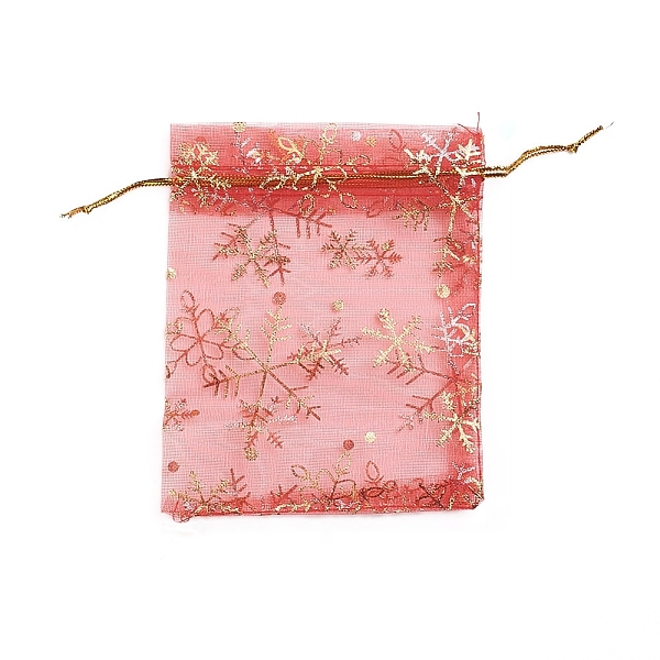 PandaHall Golden Snowflake Printed Organza Packing Bags, for Festival Christmas Day, Rectangle, Red, 12x10cm Organza Rectangle Red
PandaHall Golden Snowflake Printed Organza Packing Bags, for Festival Christmas Day, Rectangle, Red, 12x10cm Organza Rectangle Red