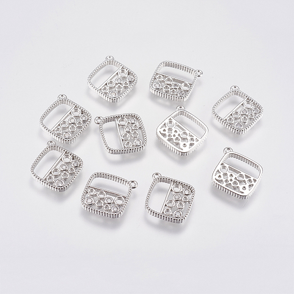 PandaHall Brass Micro Pave Cubic Zirconia Charms, Rhombus with Bubble, Real Platinum Plated, 17x14.5x2mm, Hole: 1mm Brass+Cubic Zirconia..., Clear
PandaHall Brass Micro Pave Cubic Zirconia Charms, Rhombus with Bubble, Real Platinum Plated, 17x14.5x2mm, Hole: 1mm Brass+Cubic Zirconia..., Clear