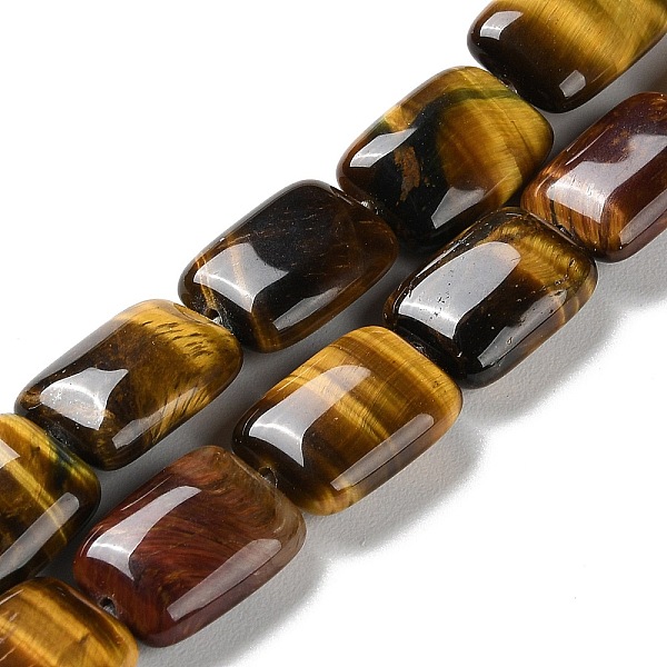 PandaHall Natural Tiger Eye Beads Strands, Rectangle, 14~15x10~11x5~5.5mm, Hole: 1~1.2mm, about 28pcs/strand, 16.02 inch(40.7cm) Tiger Eye...
PandaHall Natural Tiger Eye Beads Strands, Rectangle, 14~15x10~11x5~5.5mm, Hole: 1~1.2mm, about 28pcs/strand, 16.02 inch(40.7cm) Tiger Eye...